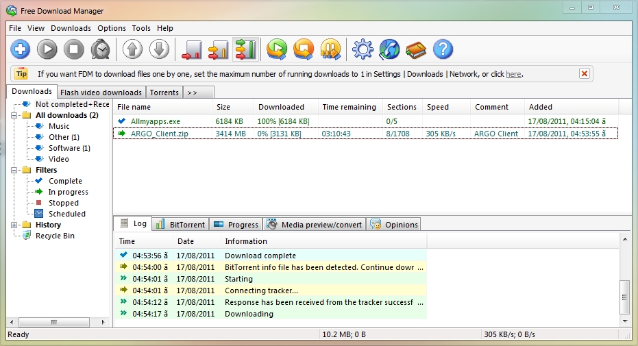 Free Download Manager IT History Society